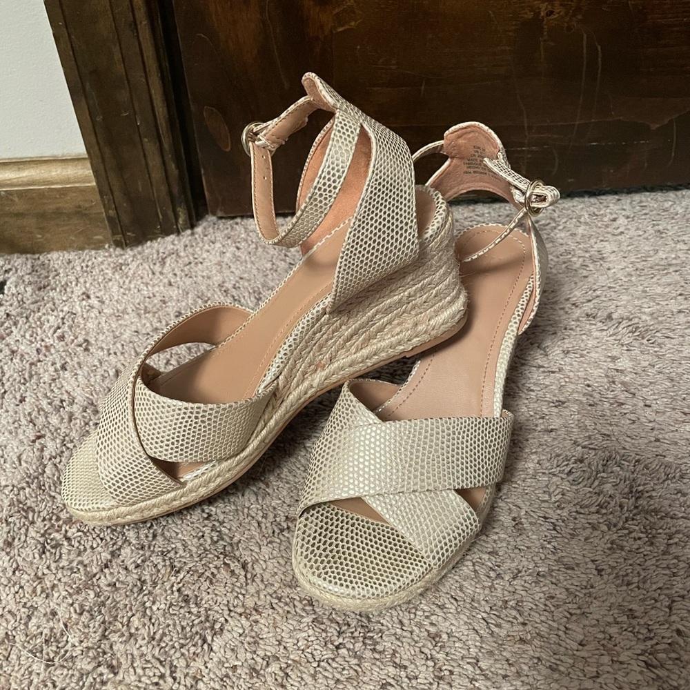 Espadrilles wedges